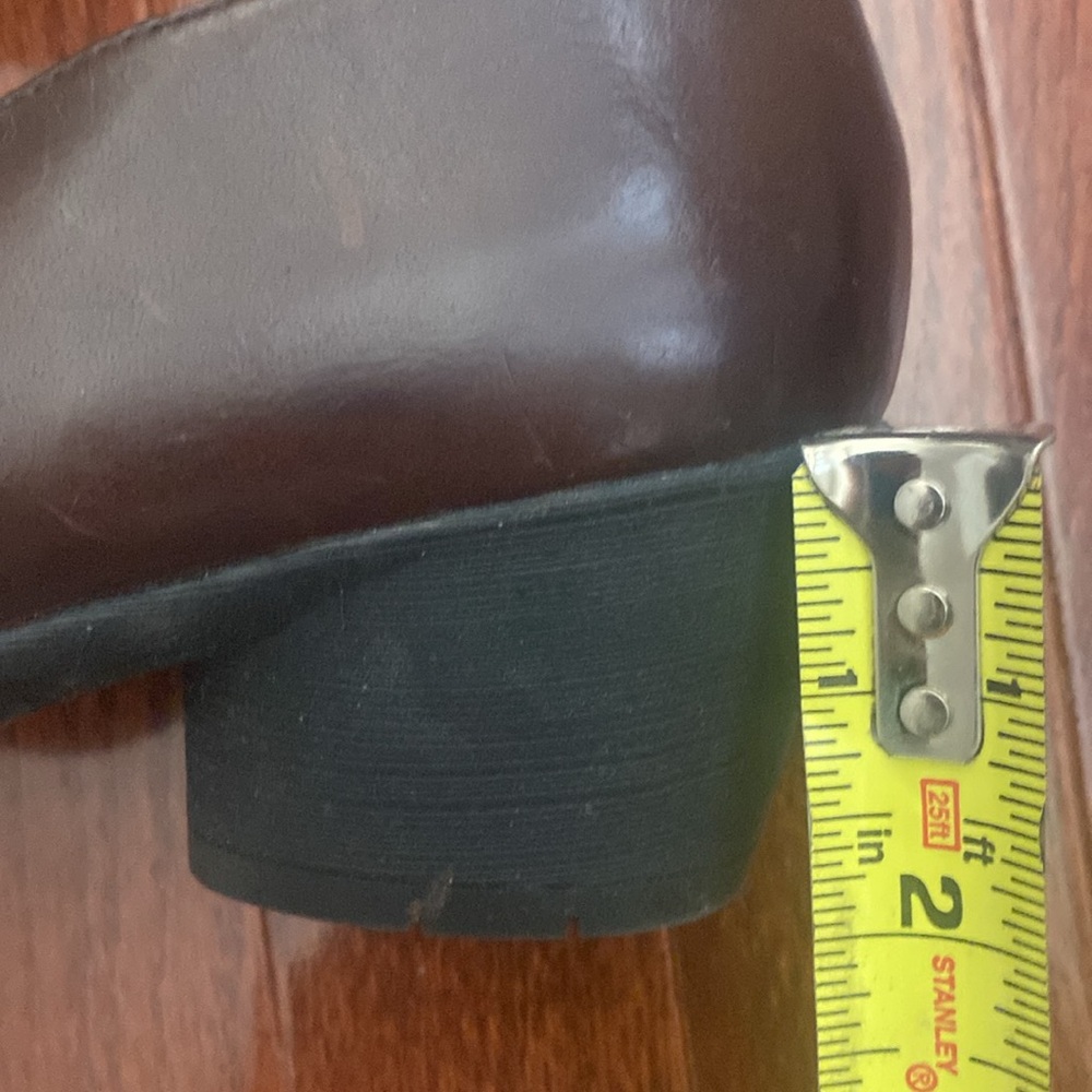 Dansko Robin Chocolate Burnished Clogs - Picture 9 of 14